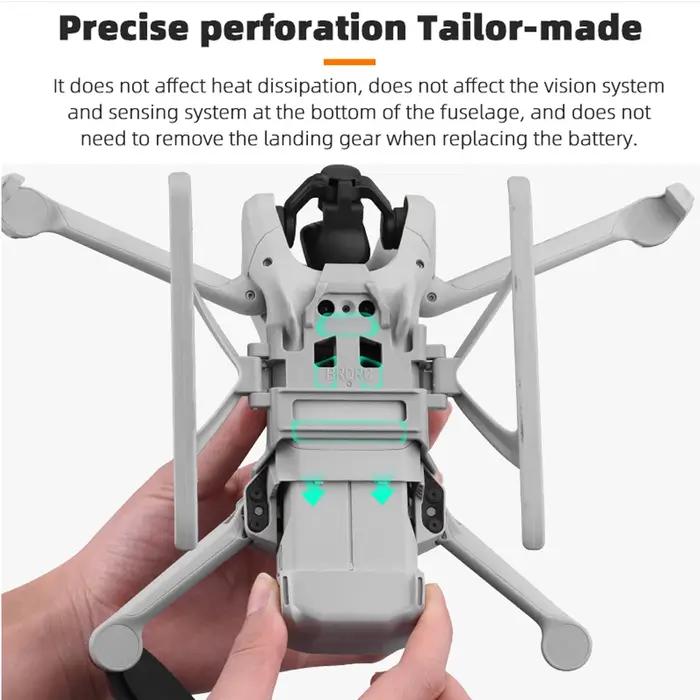 BRDRC train d'atterrissage pour Drone DJI Mini 3/3 Pro, Kit d'extension pliable, protection de haute