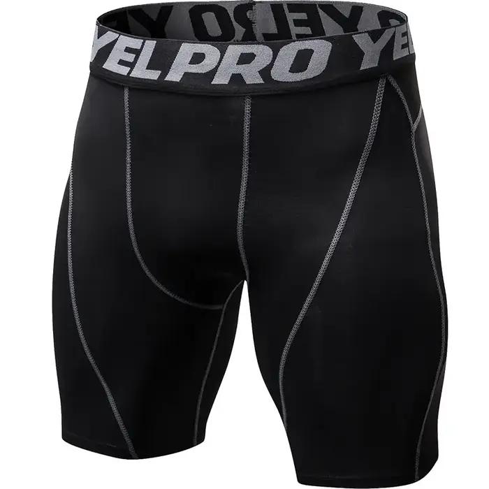 Short de Compression pour hommes, Fitness, course à pied, entraînement, Sport, serré, respirant, séc