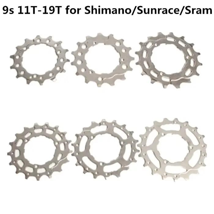 Tout nouveau pignon de volant d'inertie de Cassette de vélo de montagne à 9 vitesses 9S vtt 11T 12T