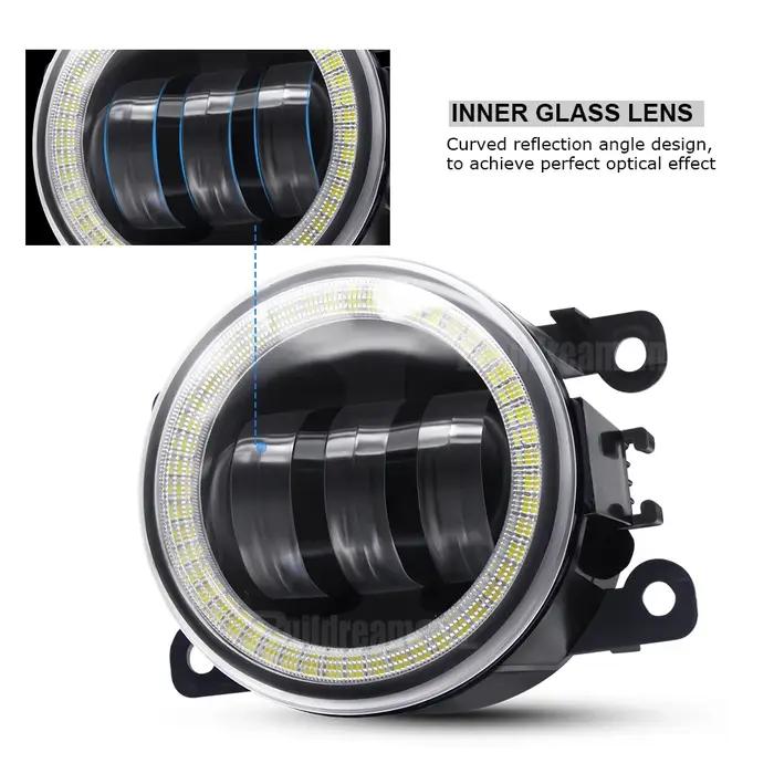 2 X phare antibrouillard Angel Eye pour Subaru Forester WRX STI Impreza XV BRZ Justy Outback Legacy