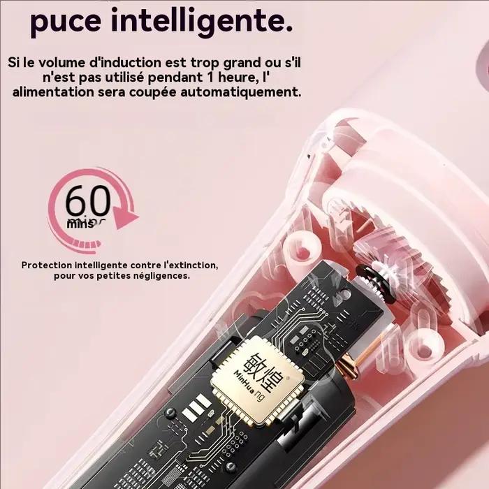 Fer à friser les cheveux 32mm bigoudi baguette professionnelle pinces bouclées en céramique électrique Salon outil de co
