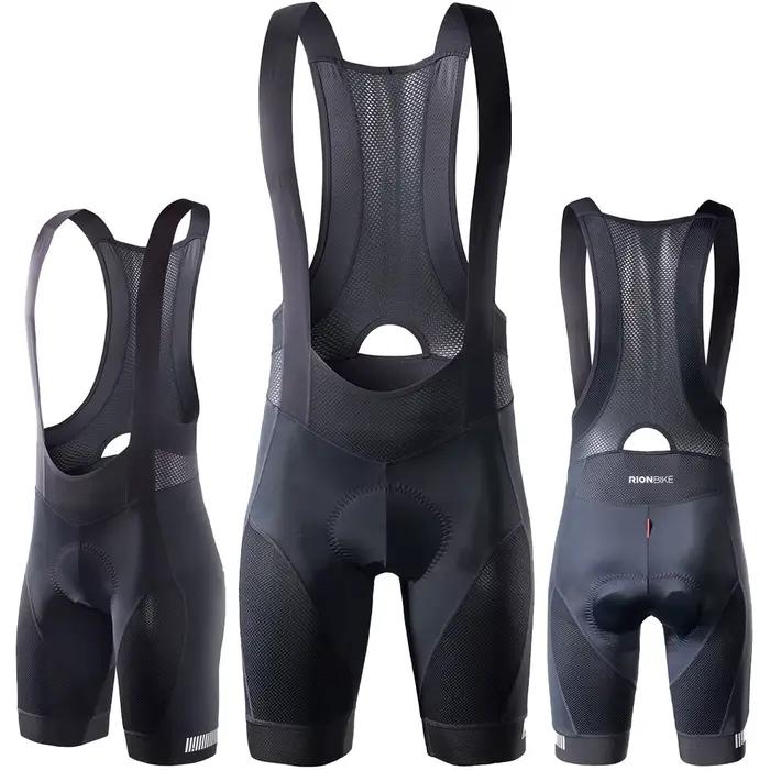 RION short de cyclisme hommes Ciclismo Masculina cuissard Interface élastique coussin longue Distanc