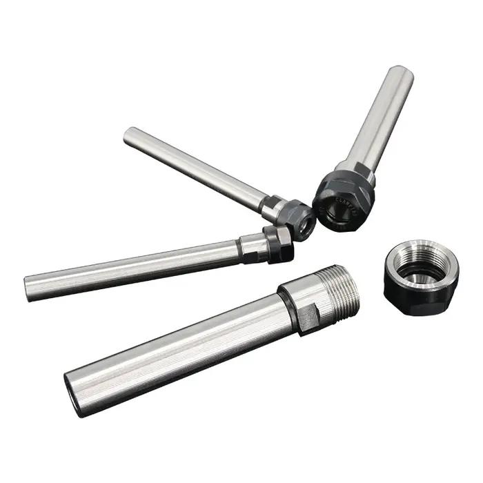 Support de mandrin à pince C10/C12/C16/C20/C25/C32/C40 pour ER8-ER25A/ER11-32M/UM, tige d'extension