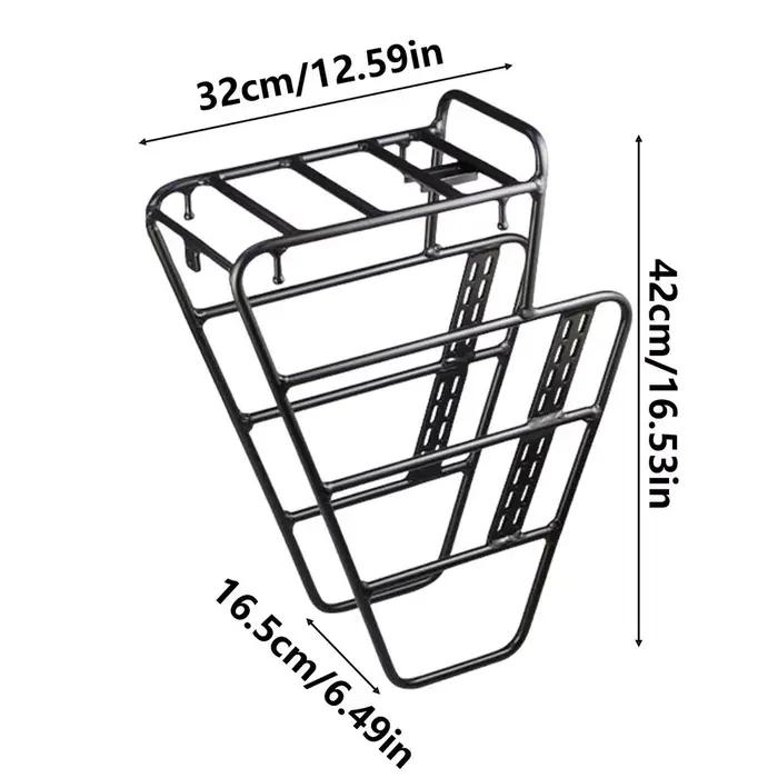 Porte-bagages avant pour vélo, support de panier de pique-nique, équipement de cyclisme sur route, r