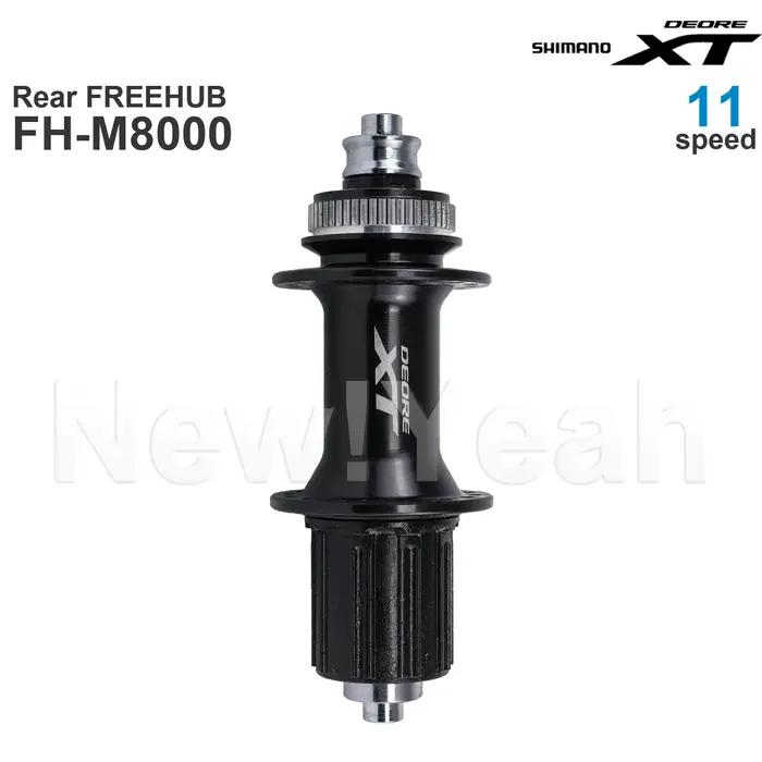 SHIMANO DEORE XT M8000 HUB Groupset Moyeu avant HB-M8000 100 mm et arrière FREEHUB FH-M8000 135 mm a