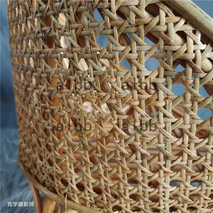 Accessoires de photographie pour nouveau-nés, rouleau de sangle en canne véritable indonésie, chaise