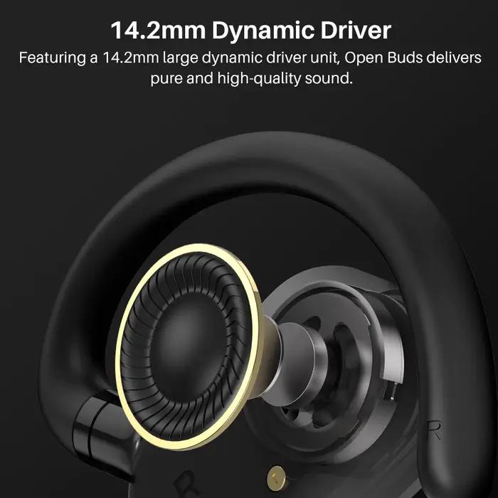 TOZO OpenBuds OWS Bluetooth 5.3 écouteurs oreille ouverte casque sans fil écouteurs appels cristalli