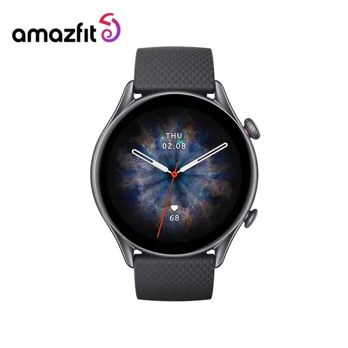 Amazfit GTR 3 Pro GTR3 Pro Smartwatch GTR-3 Pro 46mm HD AMOLED Display Zepp OS Autonomie de 12 jours