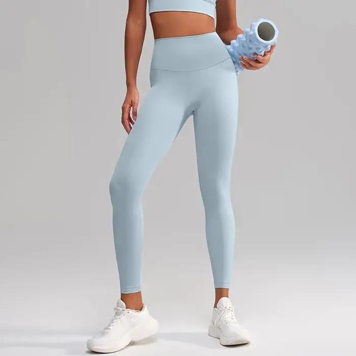 Leggings de yoga taille haute avec poche pour femme, pantalon de sport, leggings de gym, vêtements d