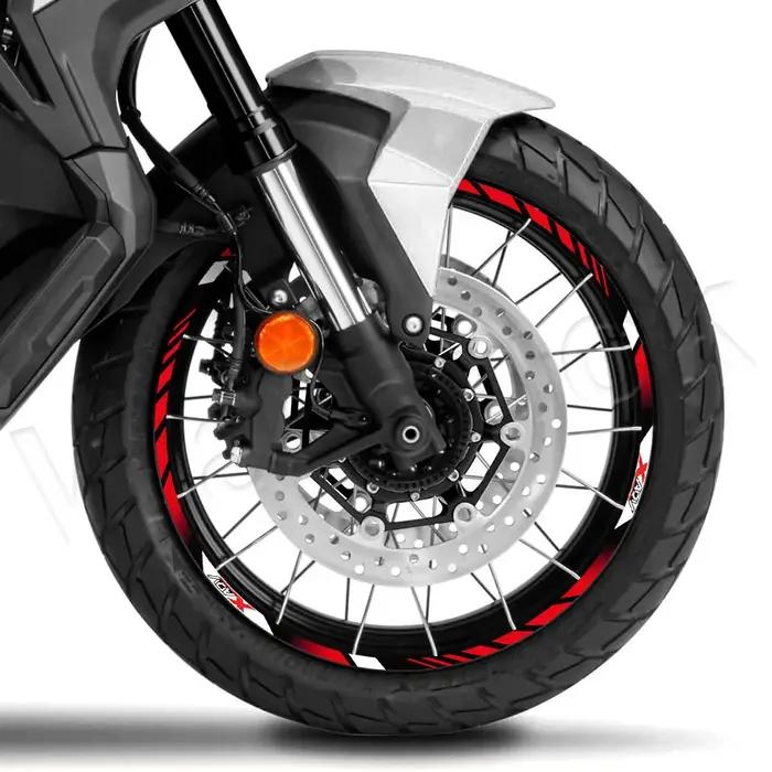 Autocollant réfléchissant pour roue de moto Xadv X-ADV 750 xadv750 x-aventure, 17 pouces, 15 pouces,