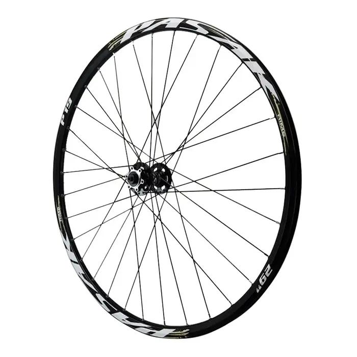 Pasak-MTB Frein à disque avant de roue, roulement scellé, VTT de cyclisme, QR 9 mm, THRU 15 mm, 12 m