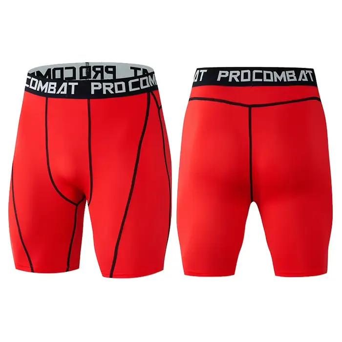 Hommes musculation Shorts Fitness entraînement entrejambe culotte de gymnastique mâle Muscle vivant