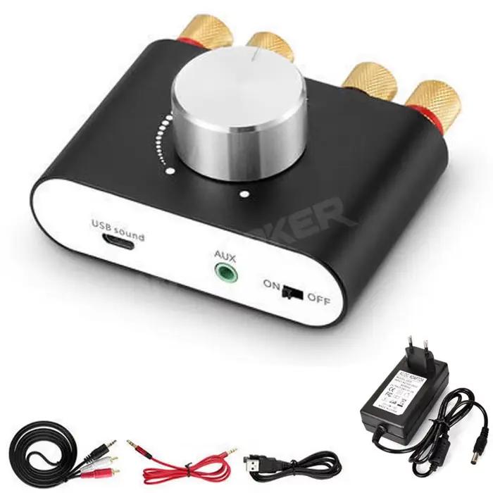 Woopker amplificateur Audio numérique amplificateur de son HiFi récepteur TPA3116 Bluetooth 5.0 voit