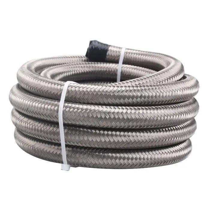 1m 3m 6m AN4 AN6 AN8 AN10 AN12 AN16 frein tressé en acier inoxydable gazole tuyau de conduite de car
