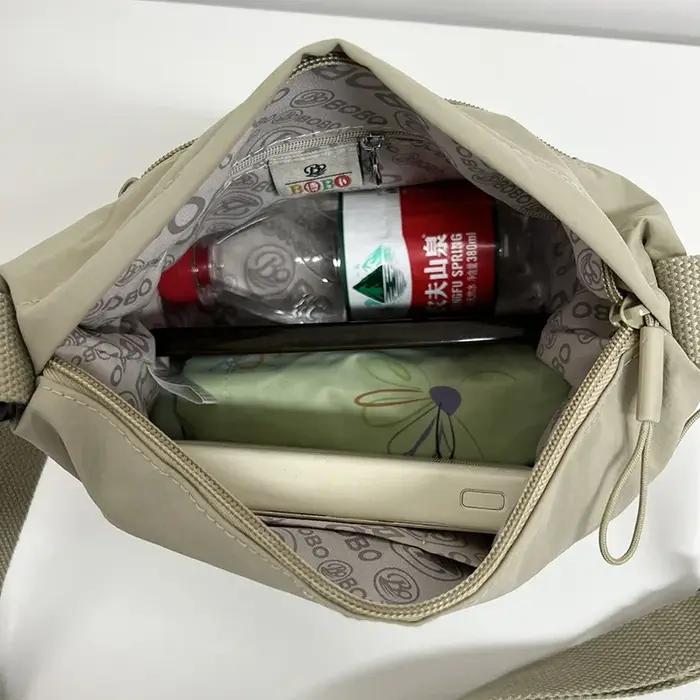 Sac à bandoulière en Nylon Ultra-léger pour femmes, large sangle réglable, sac léger pour femmes, fe