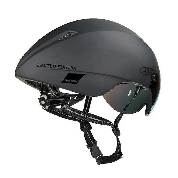 JTS casque de vélo avec lunettes, casque de cyclisme Tricycle, vélo de route, vélo de course homme e