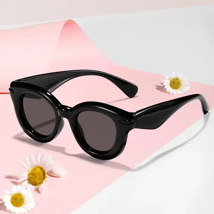 AdTosSweet-Lunettes de soleil de dessin animé pour garçons et filles, accessoires photo, mode, sport