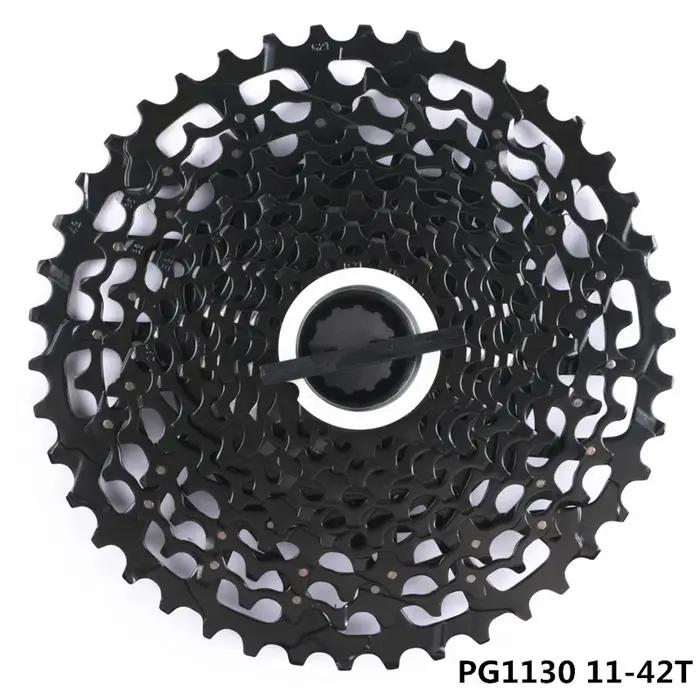 Cassette SRAM PG 1130 11s 11-42T noire pour VTT - Transmission précise et durable pour vos aventures