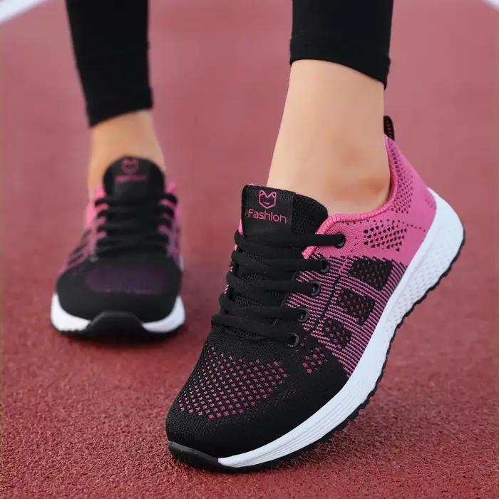 Femmes chaussures de Sport mode plate-forme baskets dames printemps été chaussures plates chaussures
