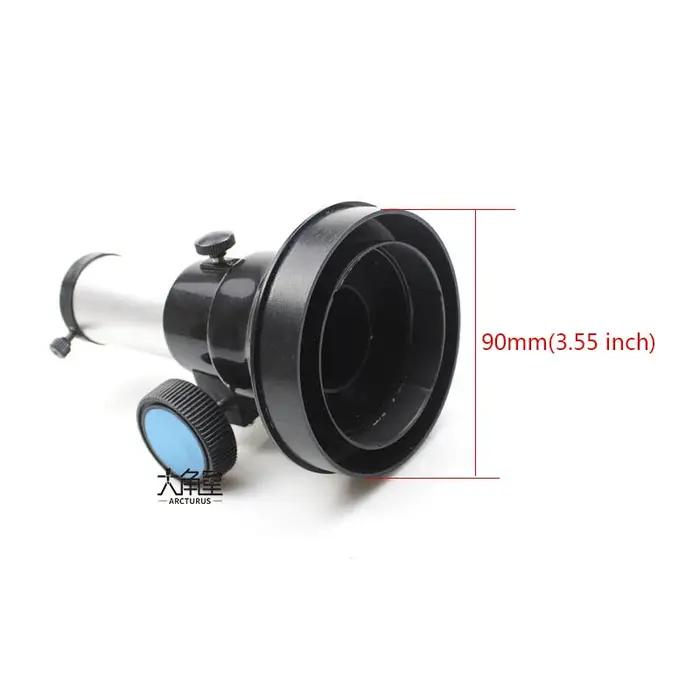Focaliseur télescope astronomique 1.25 pouces réfraction diamètre tube 90mm observation étoiles AR0452