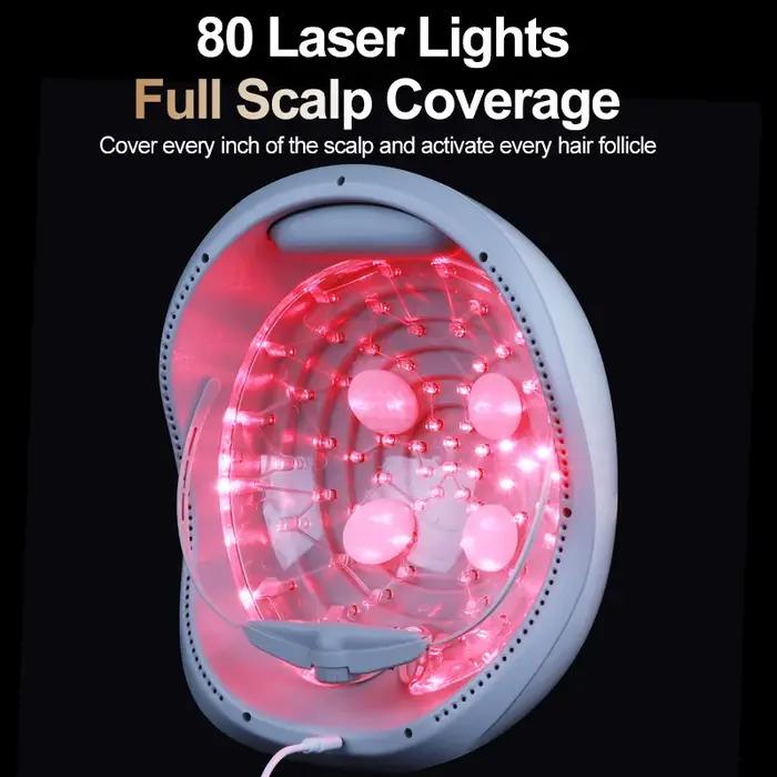 Bonnet de croissance des cheveux Anti-perte de cheveux croissance des cheveux casque Laser chapeau r