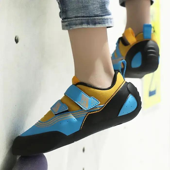 Chaussures d'escalade pour enfants 2023 - Antidérapantes et sportives pour entraînement extérieur