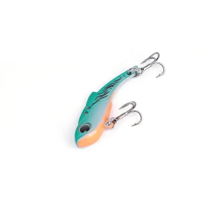 OUTPeugeot-Leurre métallique rigide VIB cuillère, appât Élde type crankbait idéal pour la pêche au b