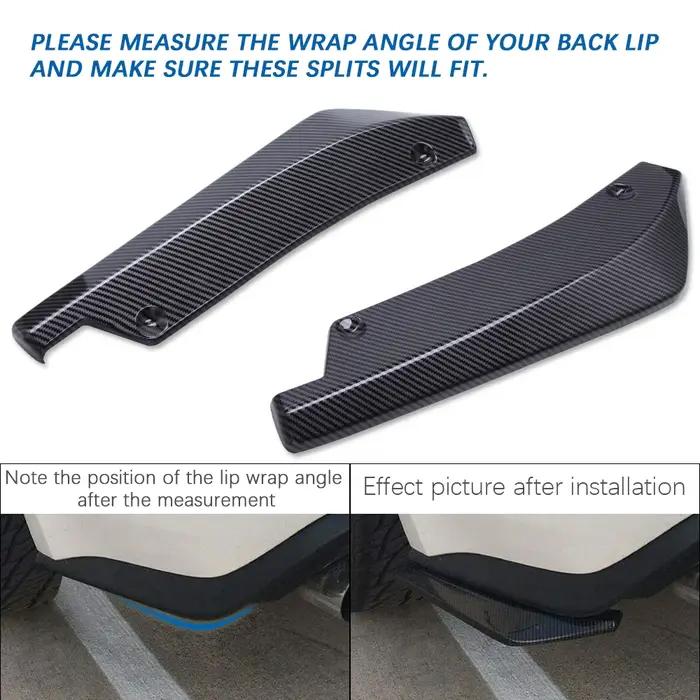 LAICY – lame de pare-choc arrière pour voiture, accessoire pour voiture Dodge Charger Challenger 201