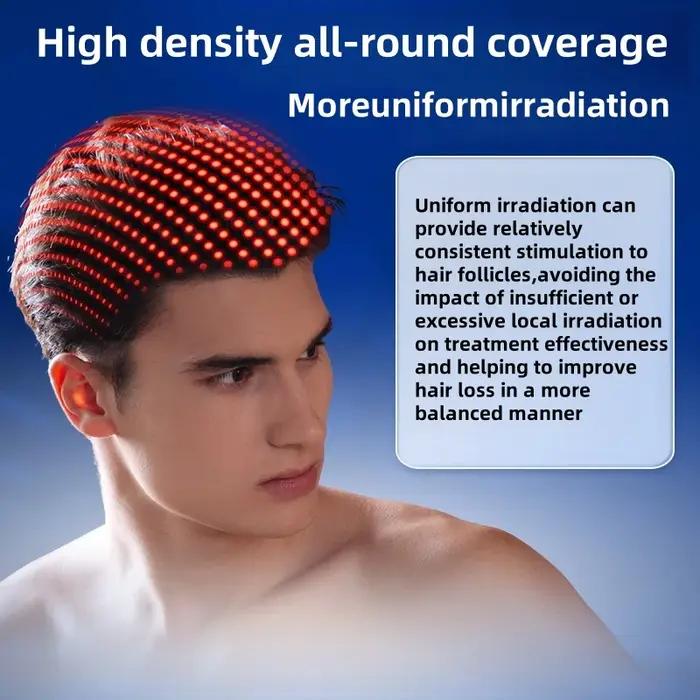 312 laser bonnet de cheveux chapeau pour cheveux growt casquette de thérapie par la lumière rouge ca