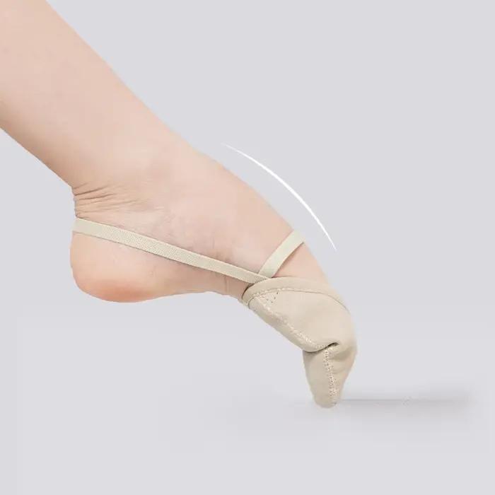 Chaussures de gymnastique artistique professionnelle pour femmes, chaussures demi-pied pour adultes,