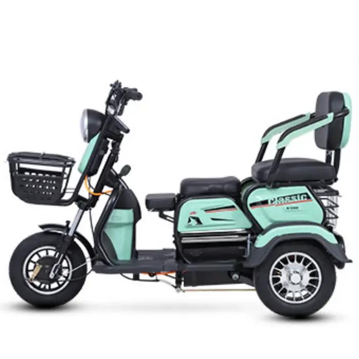 Tricycle électrique à 3 roues pour 2 femmes