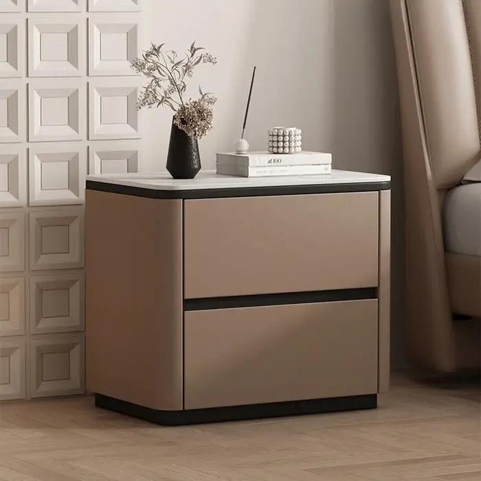 Organisateur bas Table De chevet chambre armoires mobiles tiroirs rangement De luxe Table De chevet