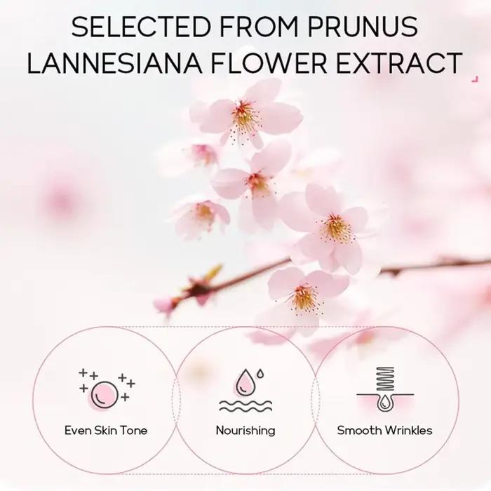 Sakura – ensemble de soins pour la peau, 24 pièces, masques pour les yeux et les lèvres, sérum Nud,