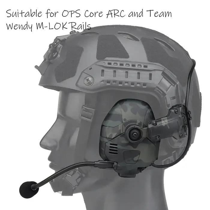 Casque DulBluetooth à réduction de bruit pour coque de noyau OPS et casque de M-LOK Wendy chasse tir