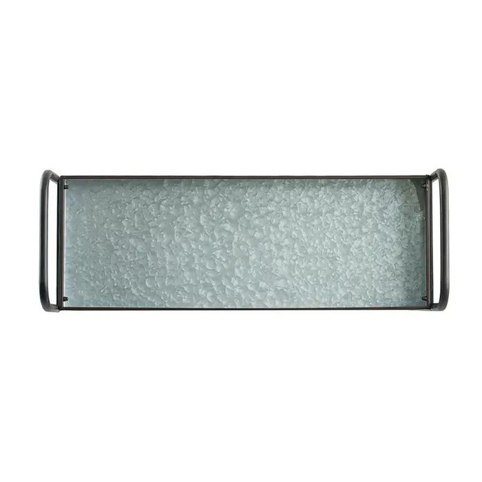 Étagère Galvanisée à 3 Niveaux, 35x12.5x40 Pouces