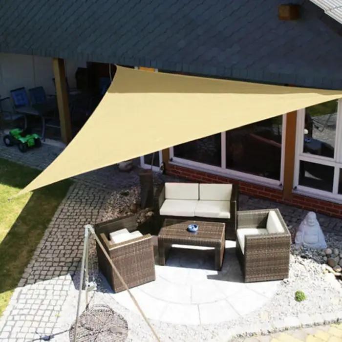 Abri solaire étanche Triangle pare-soleil Protection couverture extérieure jardin Patio piscine ombr