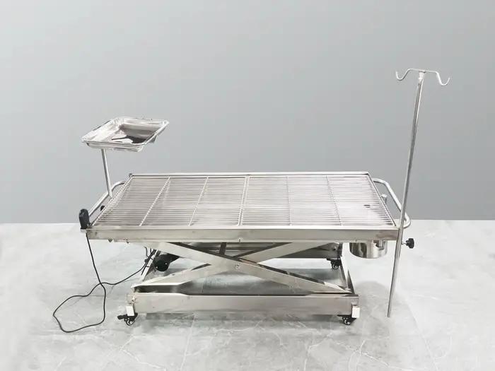 Table de chirurgie électrique pour animaux de compagnie haute précision vétérinaire polyvalente pour interventions médicales et chirurgicales stables et ergonomiques