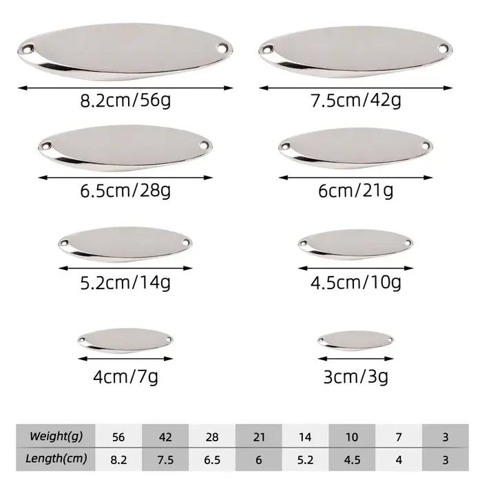 7g 10g 14g 21g 28g métal Spinner cuillère truite leurre de pêche appât dur Paillette appât artificie