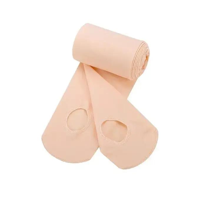 Collants de Danse Ballet Professionnels Femmes - Microfibre 80D Convertibles sans Couture avec Trou pour Vente en Gros