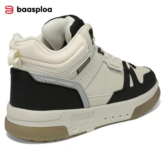 Nouveau Baasploa hommes hiver coton chaussures épaissi chaussures pour hommes en plein air antidérap