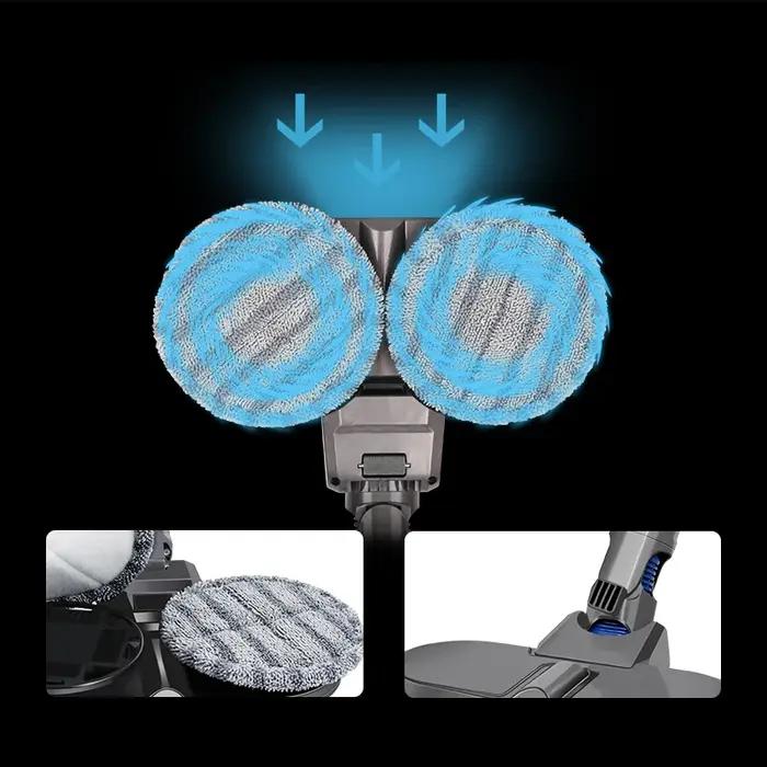 Chiffon de nettoyage en microfibre pour aspirateur Samsung Jet90. Accessoires pour balai électrique
