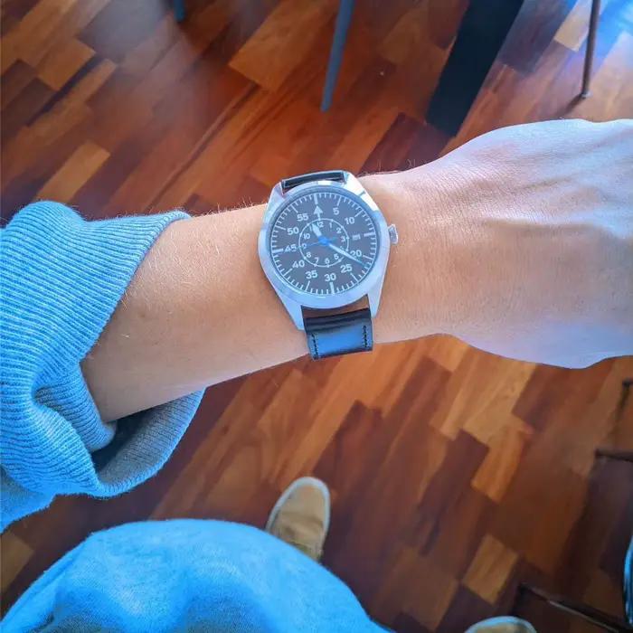 Flieger Montre pilote A Type B aviateur champ automatique Reloj Piloto Relogio Montre-bracelet mécan