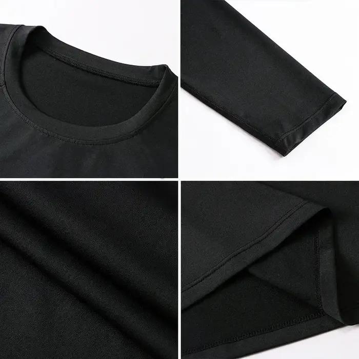 Drapeau américain basket-ball athlétique hommes course T-Shirt Compression à manches longues T-Shirt