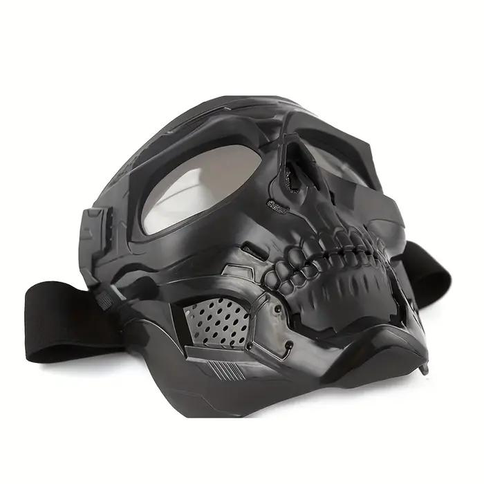 Masque de crâne de moto, lunettes coupe-vent, lunettes d'équitation pour sports de plein air, access