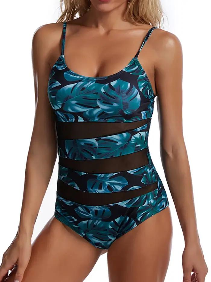 Maillot de bain une pièce sexy en maille unie 2026 pour femme, dos nu, à nouer dans le dos, pour la