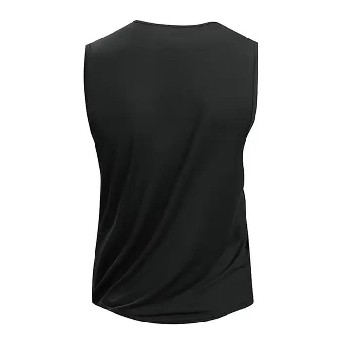Gilet de course homme CHRLCK - Débardeur fitness séchage rapide, maille respirante pour sport