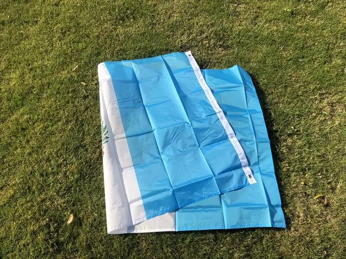 SKY DRAPEAU livraison gratuite 90x150 cm drapeau du Guatemala 3x5 pieds Super Poly drapeau de footba