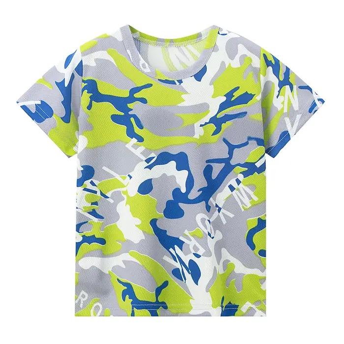 Combinaison de Camouflage multicolore à séchage rapide, 2/6 paquets, pour enfants d'été, garçons, sp