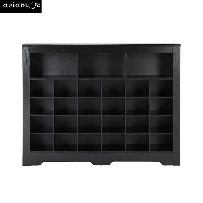 ON-TREND-Console Cubby 24 chaussures au design élégant, armoire à chaussures moderne avec base incur