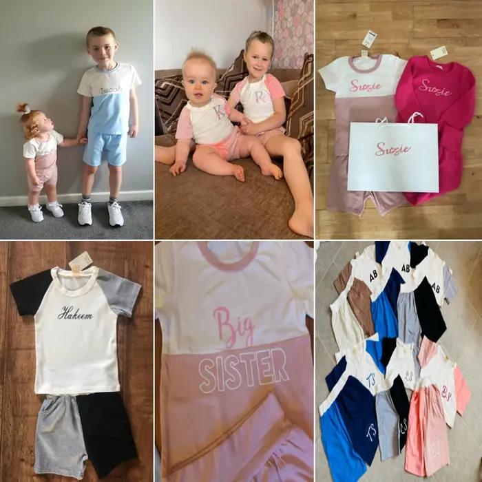 Ensembles de survêtements colorés pour enfants confortables et résistants pour bébés garçons et filles activités extérieures et intérieures jouets et cadeaux de naissance et anniversaires